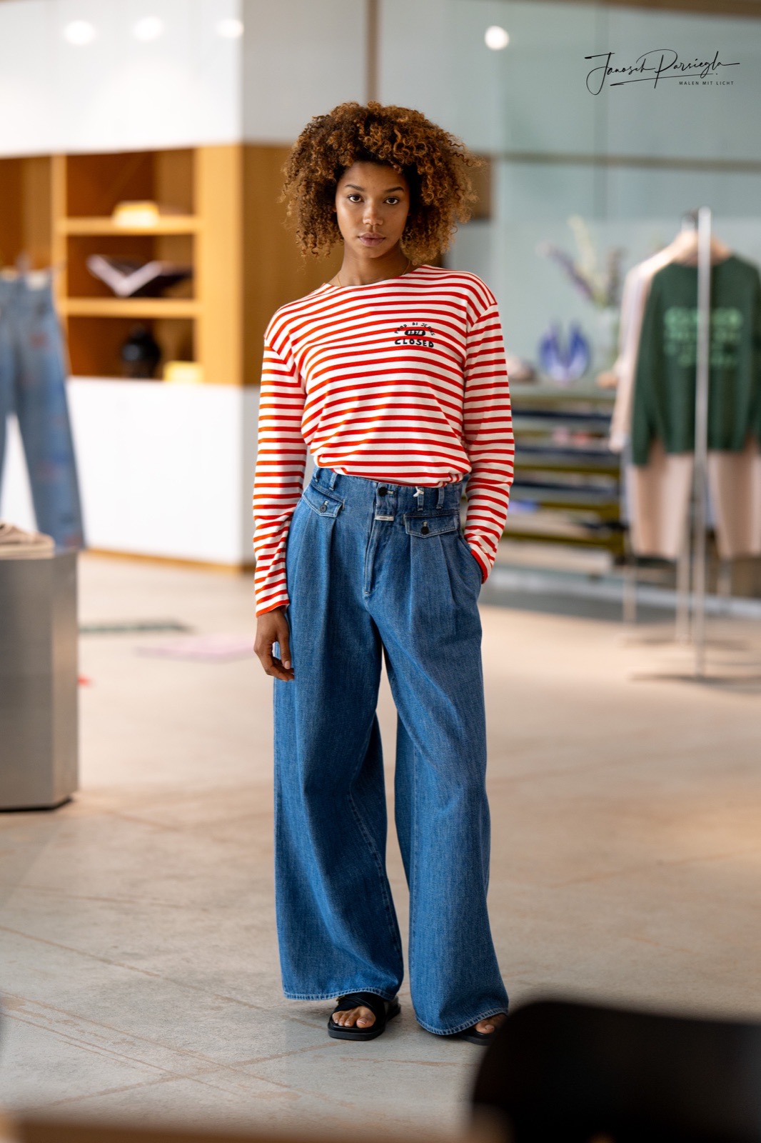 Gestreiftes Shirt von Closed im Store